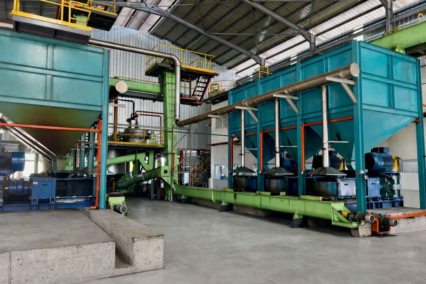 โรงบีบเมล็ดในปาล์ม โรงงานคาร์เมน ฟิลิปปินส์