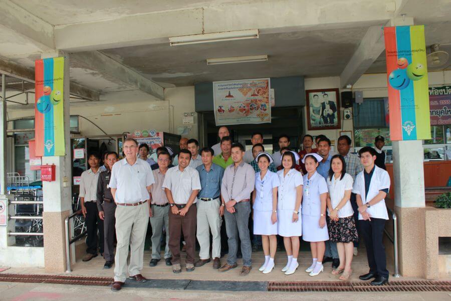 2018 — Kathin / Loy Krathong / hospital event